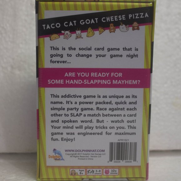 Taco Cat Goat Cheese Pizza Card Game New In Pack - Picture 2 of 2